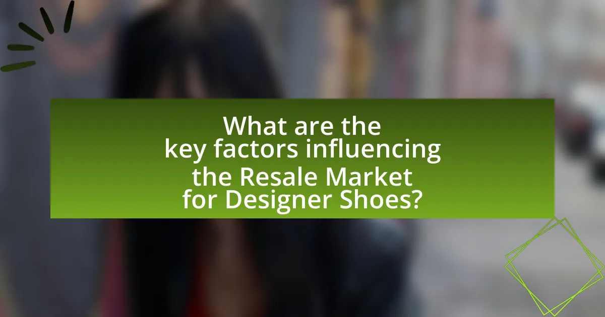 What are the key factors influencing the Resale Market for Designer Shoes?
