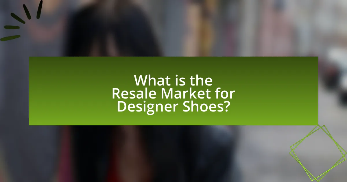 What is the Resale Market for Designer Shoes?